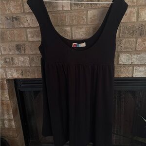 FP Beach Black babydoll dress